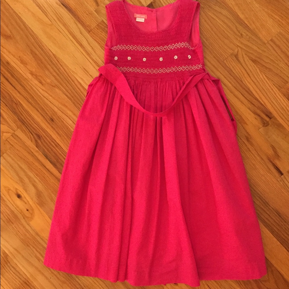 John Lewis (UK) smocked girls dress 7-8